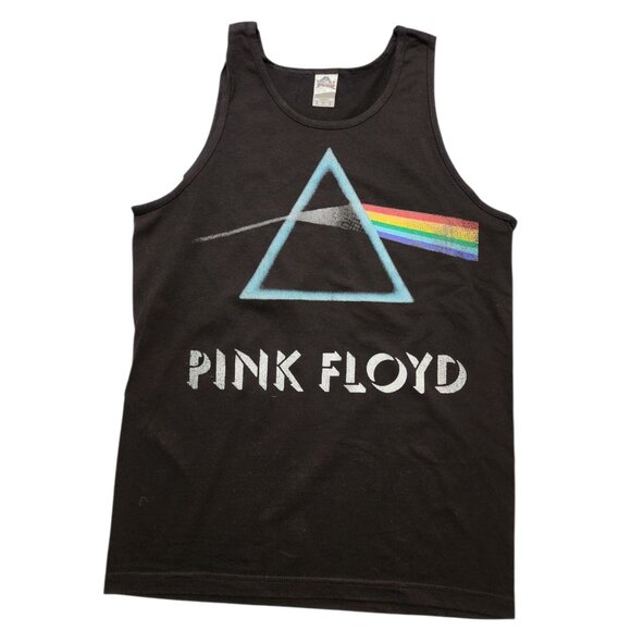 Pink Floyd Dark Side of The Moon Men's Tank Top Black Medium - Picture 1 of 7